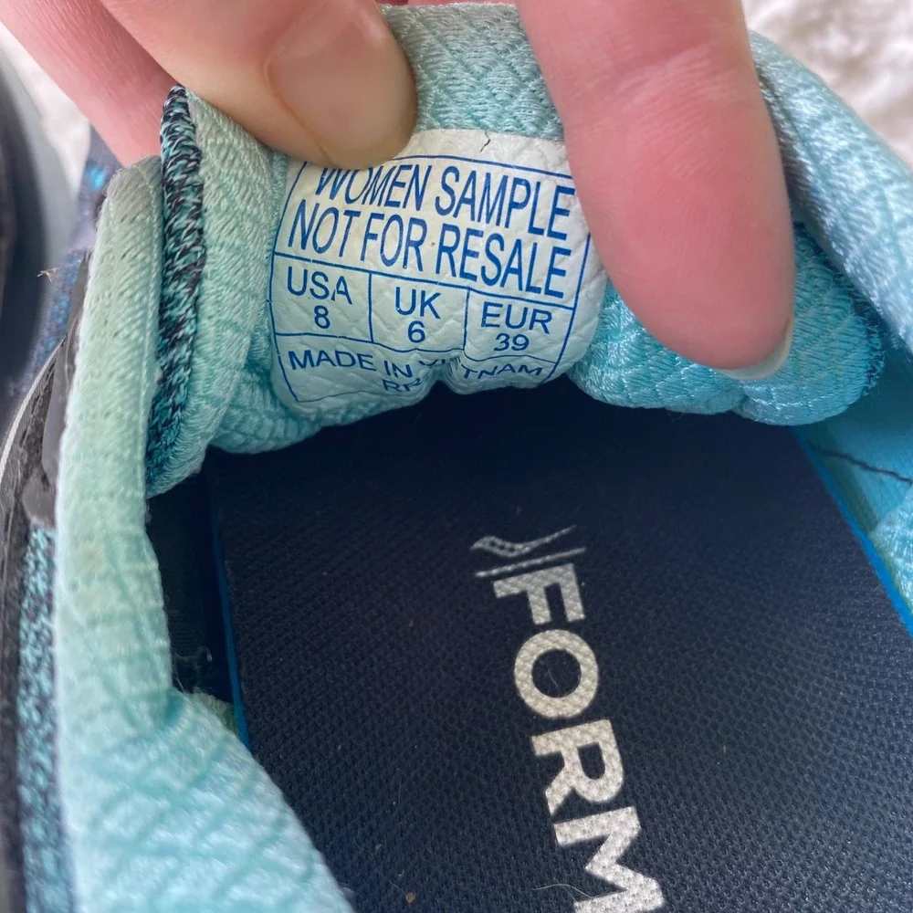 Saucony Echelon 7 Running Shoes Womens 8 Blue EVERUN Sauc-Fit Sneaker Athletic